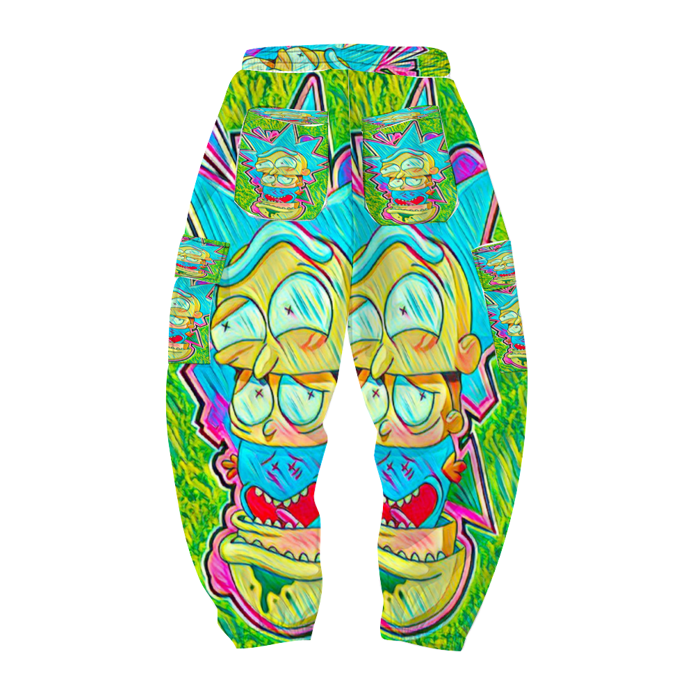 Custom Unisex All Over Print Long Casual Baggy Jogger Pants