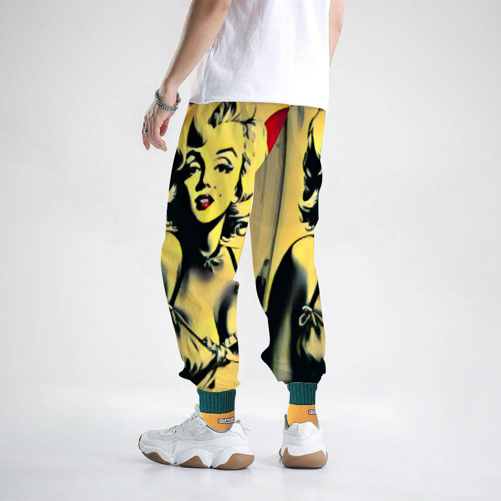 Custom Unisex All Over Print Long Casual Baggy Jogger Pants