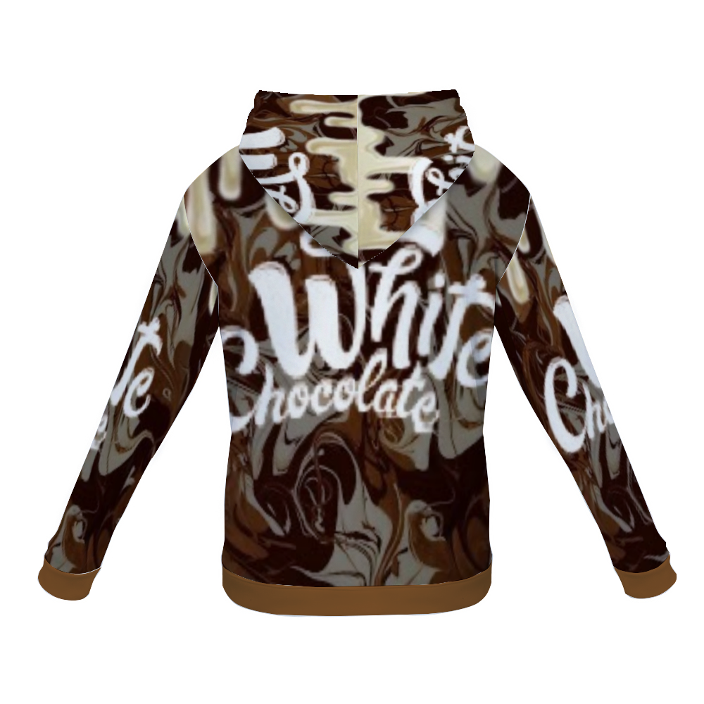 Customizable Unisex All Over Print Plush Hoodies with Pockets