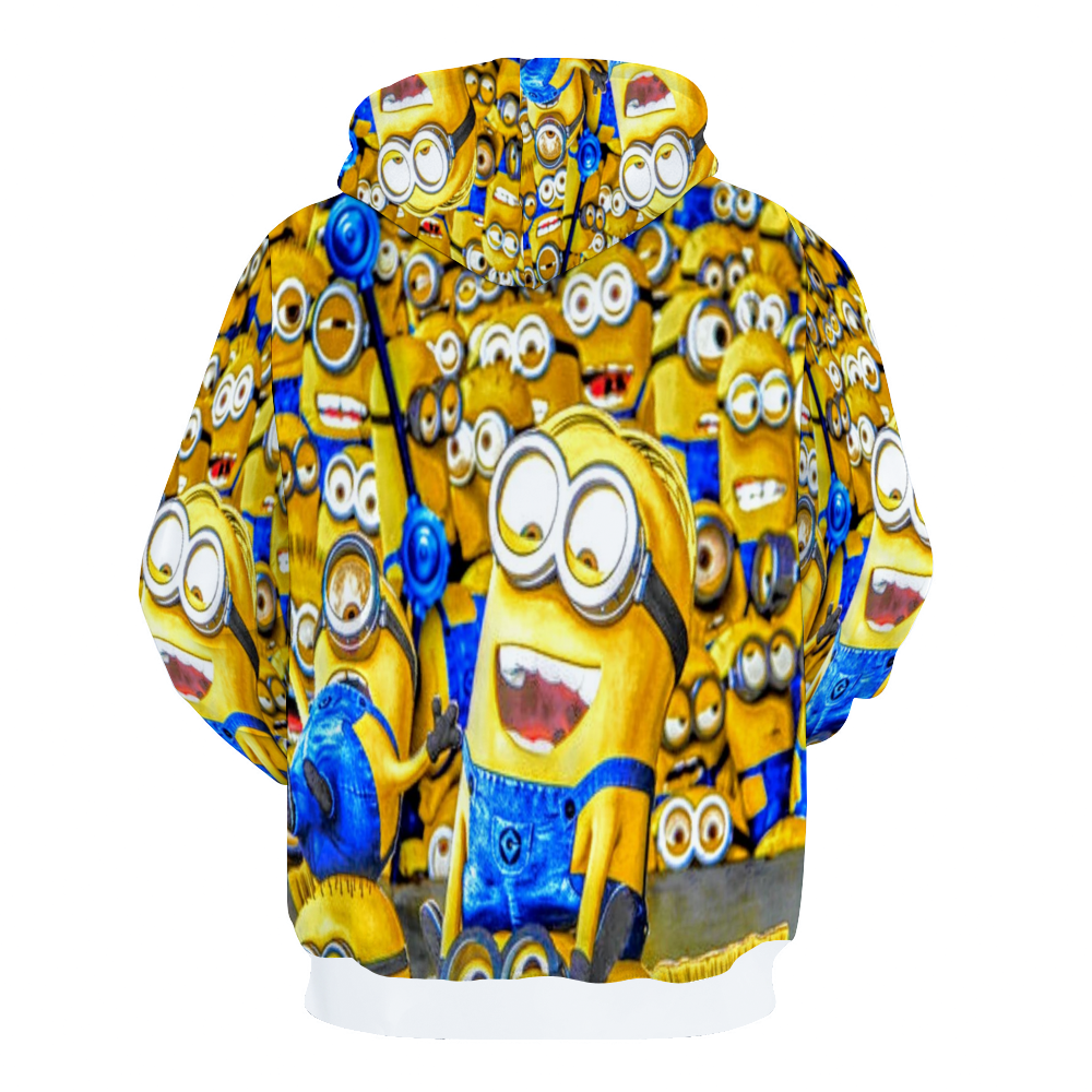 Customizable Unisex All Over Print Plush Hoodies with Pockets