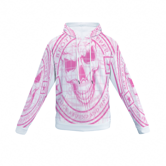 Customizable Unisex All Over Print Plush Hoodies with Pockets