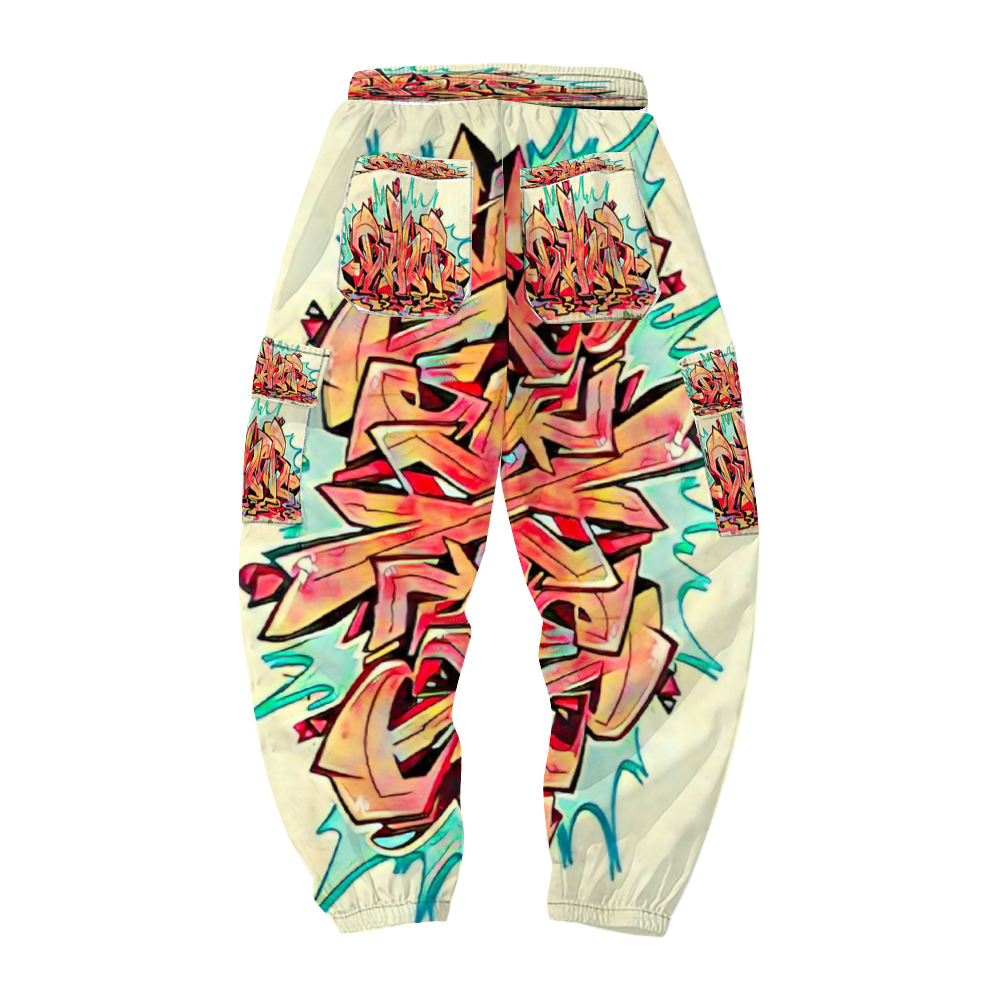 Custom Unisex All Over Print Long Casual Baggy Jogger Pants