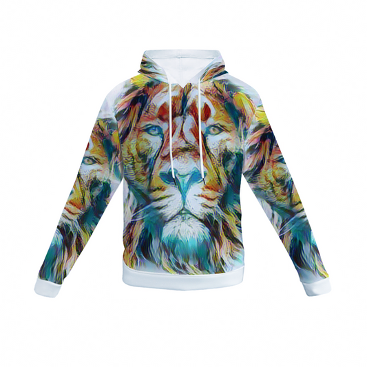 Customizable Unisex All Over Print Plush Hoodies with Pockets