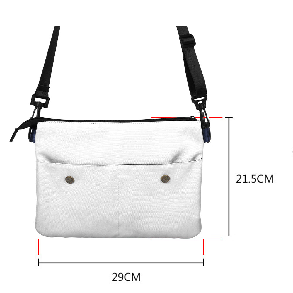 Custom Bags Shoulder Bag Messager Bag with Zipper