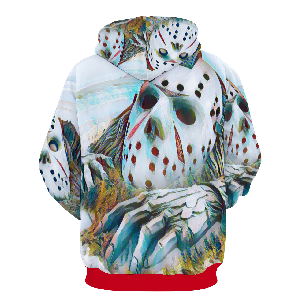 Customizable Unisex All Over Print Plush Hoodies with Pockets