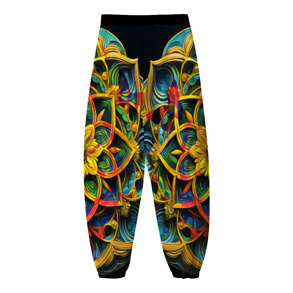 Custom Unisex All Over Print Long Casual Baggy Jogger Pants