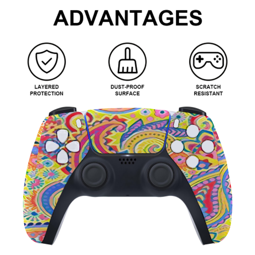 Custom  Sticker for PS5 Controller PS5 Console Sticker  Digital Version and Disc Version