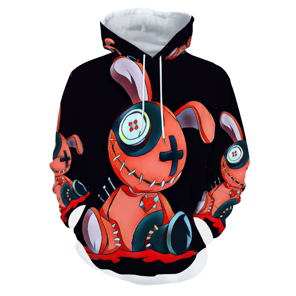 Customizable Unisex All Over Print Plush Hoodies with Pockets