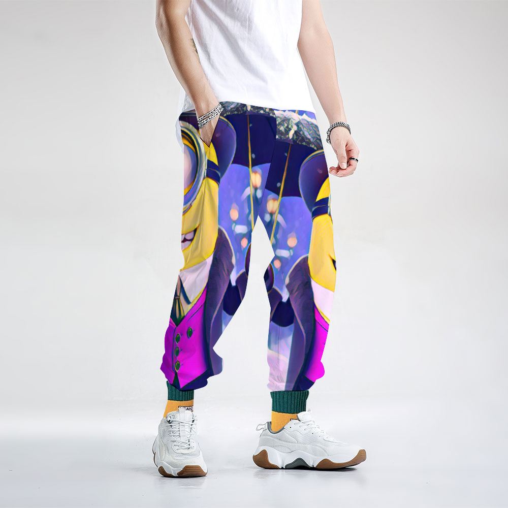 Custom Unisex All Over Print Long Casual Baggy Jogger Pants