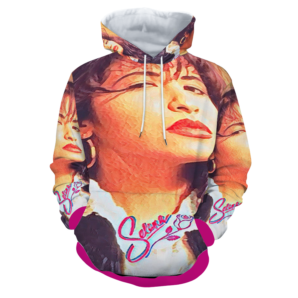 Customizable Unisex All Over Print Plush Hoodies with Pockets