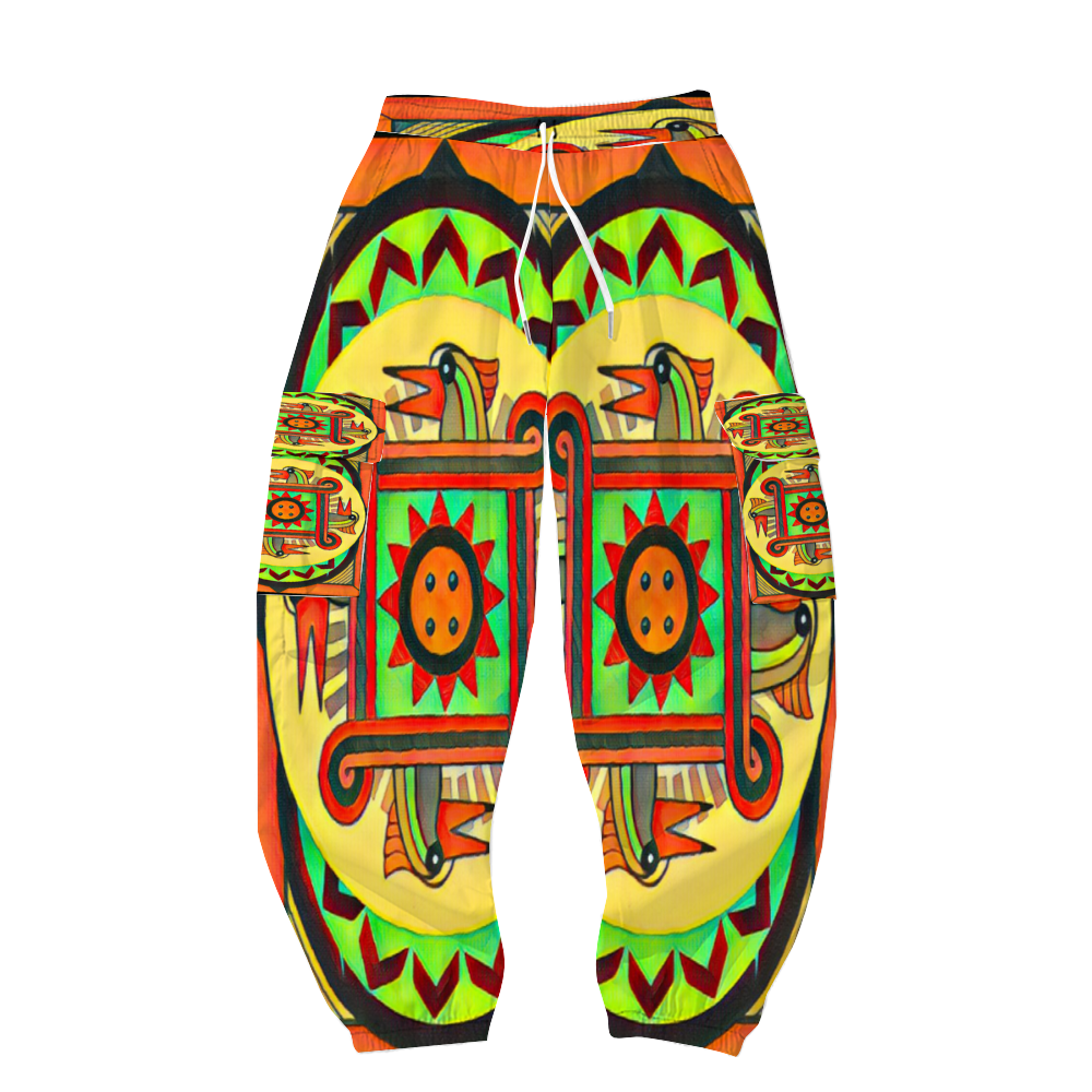 Custom Unisex All Over Print Long Casual Baggy Jogger Pants