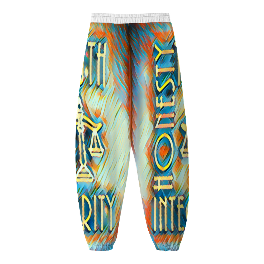 Custom Unisex All Over Print Long Casual Baggy Jogger Pants