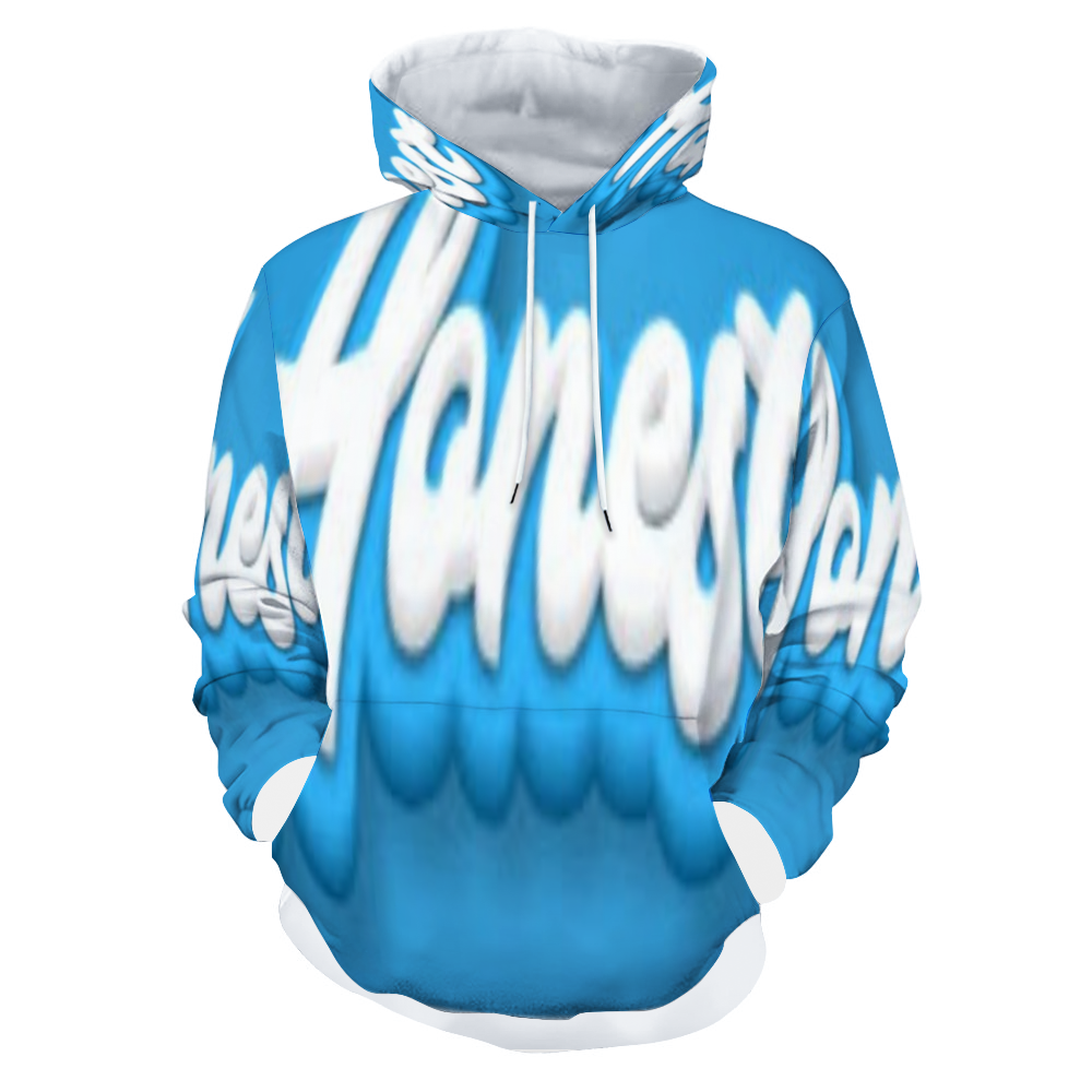 Customizable Unisex All Over Print Plush Hoodies with Pockets