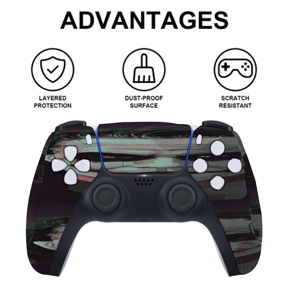 Custom  Sticker for PS5 Controller PS5 Console Sticker  Digital Version and Disc Version