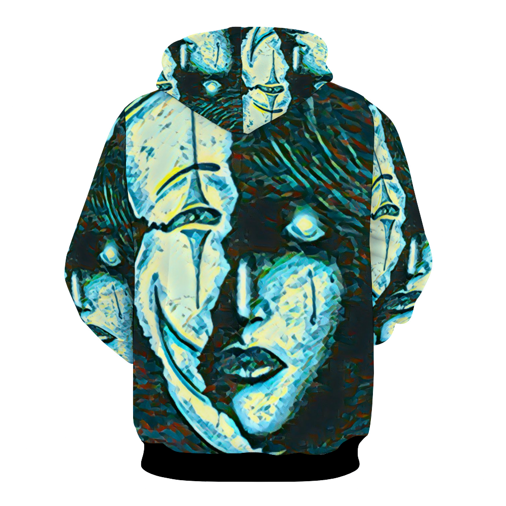 Customizable Unisex All Over Print Plush Hoodies with Pockets