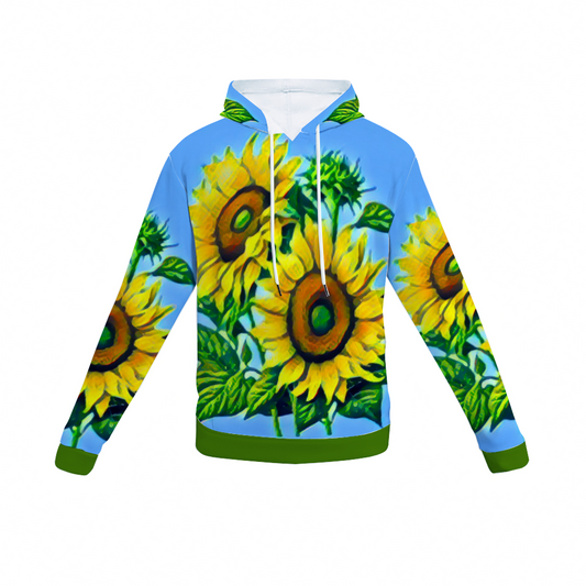 Customizable Unisex All Over Print Plush Hoodies with Pockets