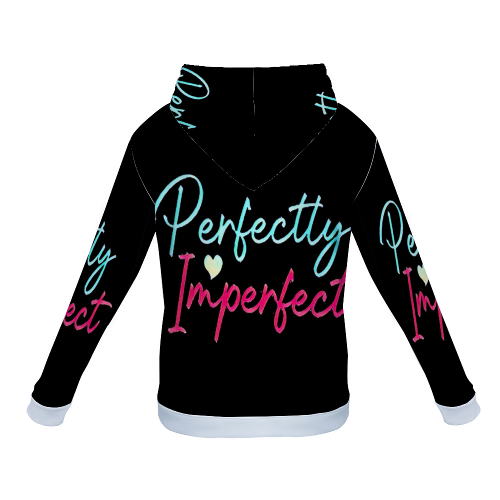 Customizable Unisex All Over Print Plush Hoodies with Pockets