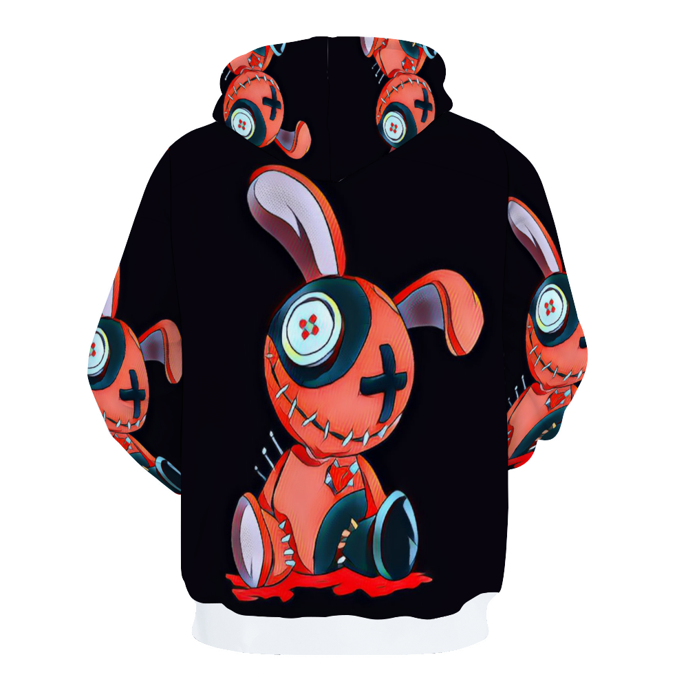 Customizable Unisex All Over Print Plush Hoodies with Pockets