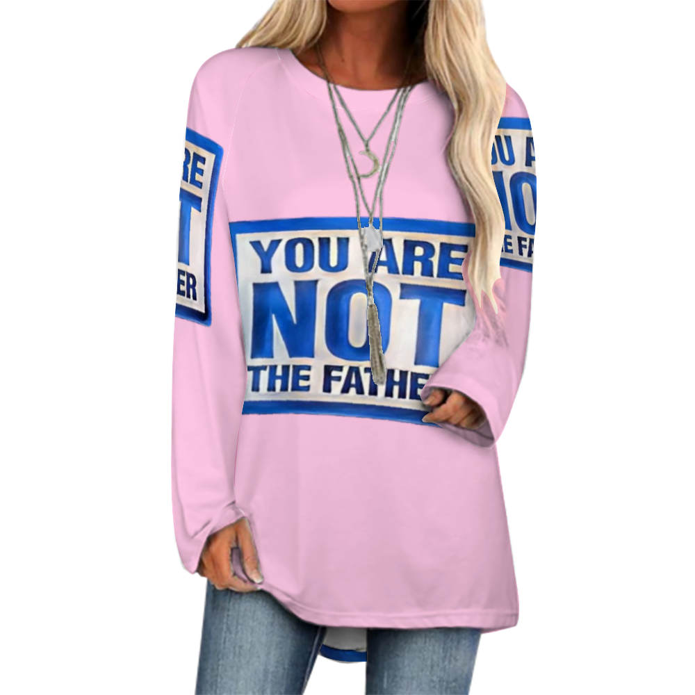 Custom Women's  Raglan Long Sleeve T-Shirt All Over Print Casual Shirt