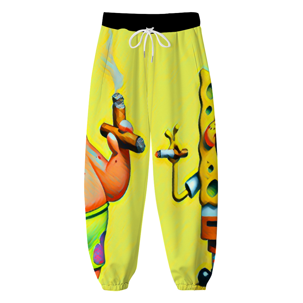 Custom Unisex All Over Print Long Casual Baggy Jogger Pants