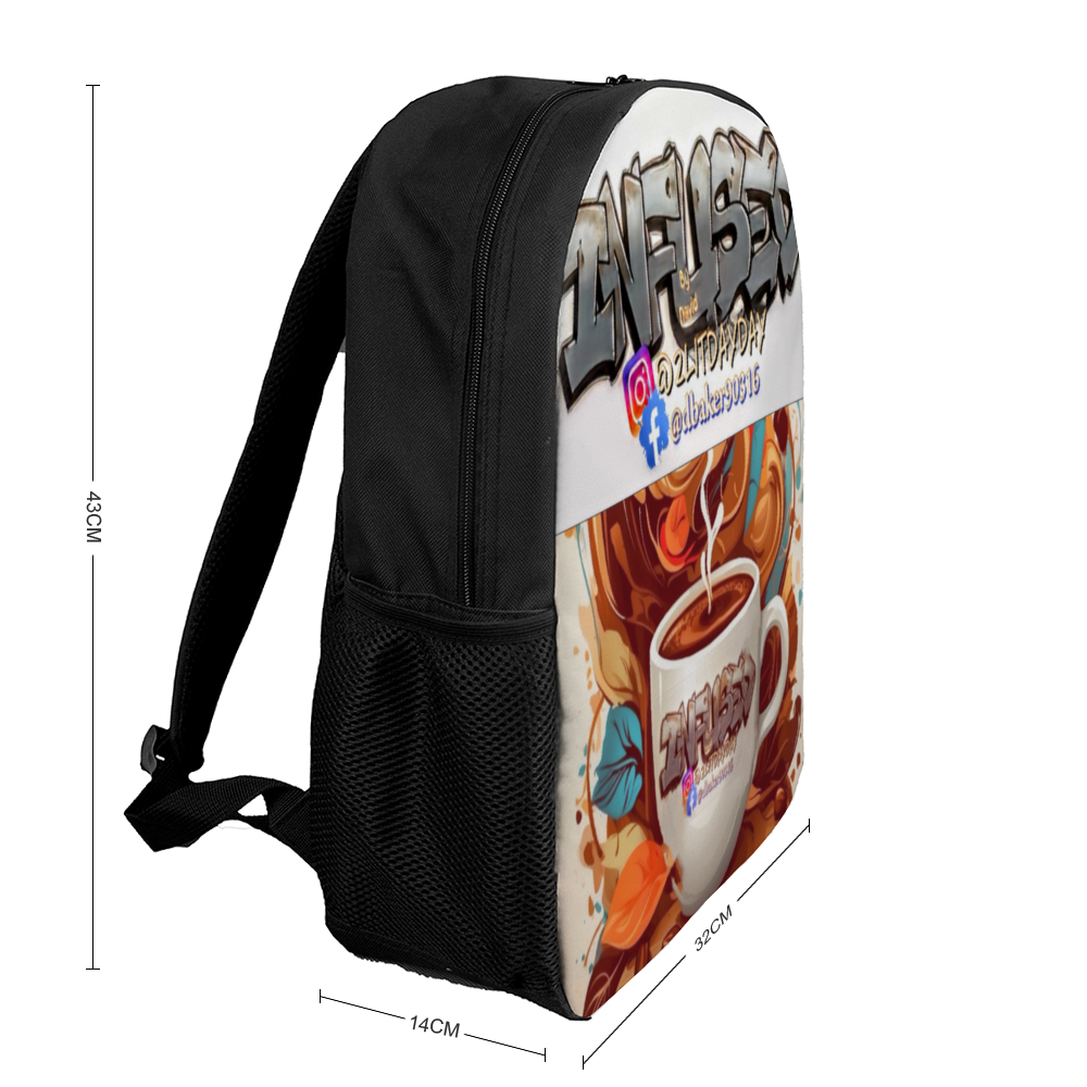 Custom Bag Travel Backpack Fashion Shoulders Bag 12.6" x 16.9" x 5.5"