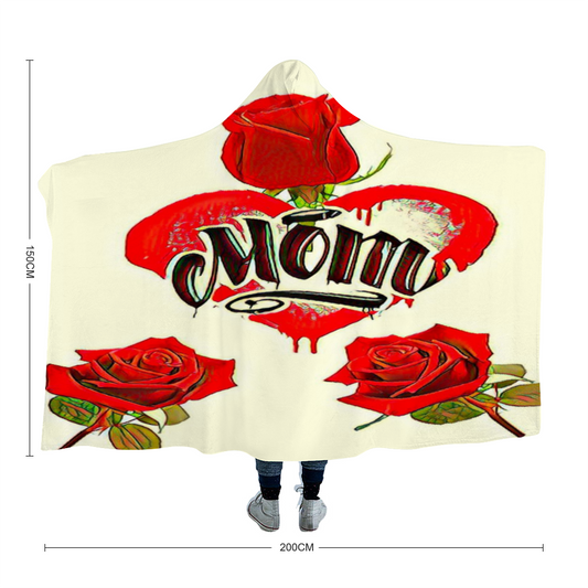 Custom Fleece Hooded Blankets Oversized Hooded blankets for adults