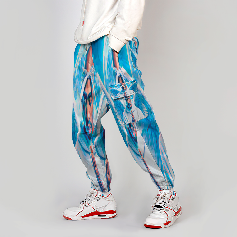 Custom Unisex All Over Print Long Casual Baggy Jogger Pants