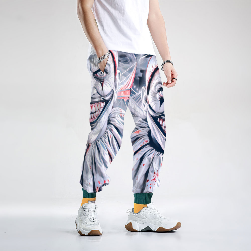 Custom Unisex All Over Print Long Casual Baggy Jogger Pants