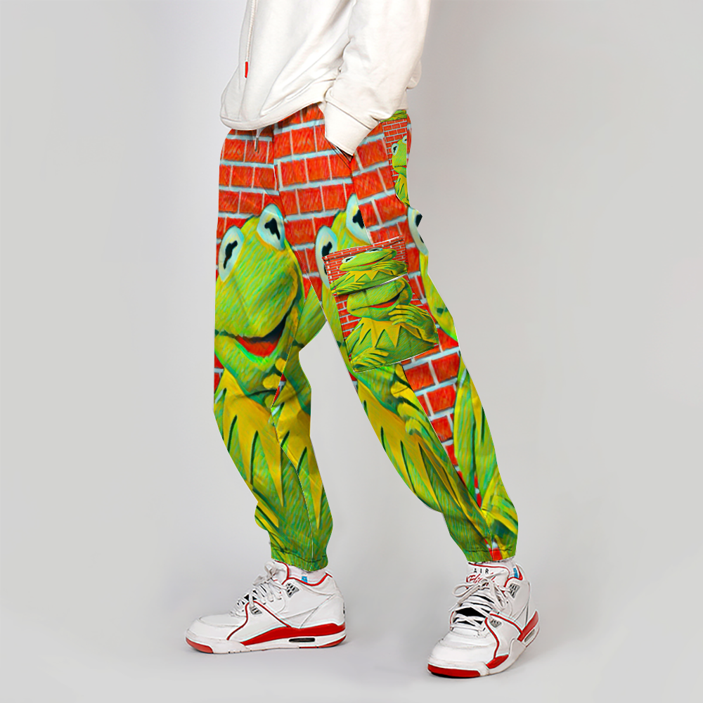 Custom Unisex All Over Print Long Casual Baggy Jogger Pants