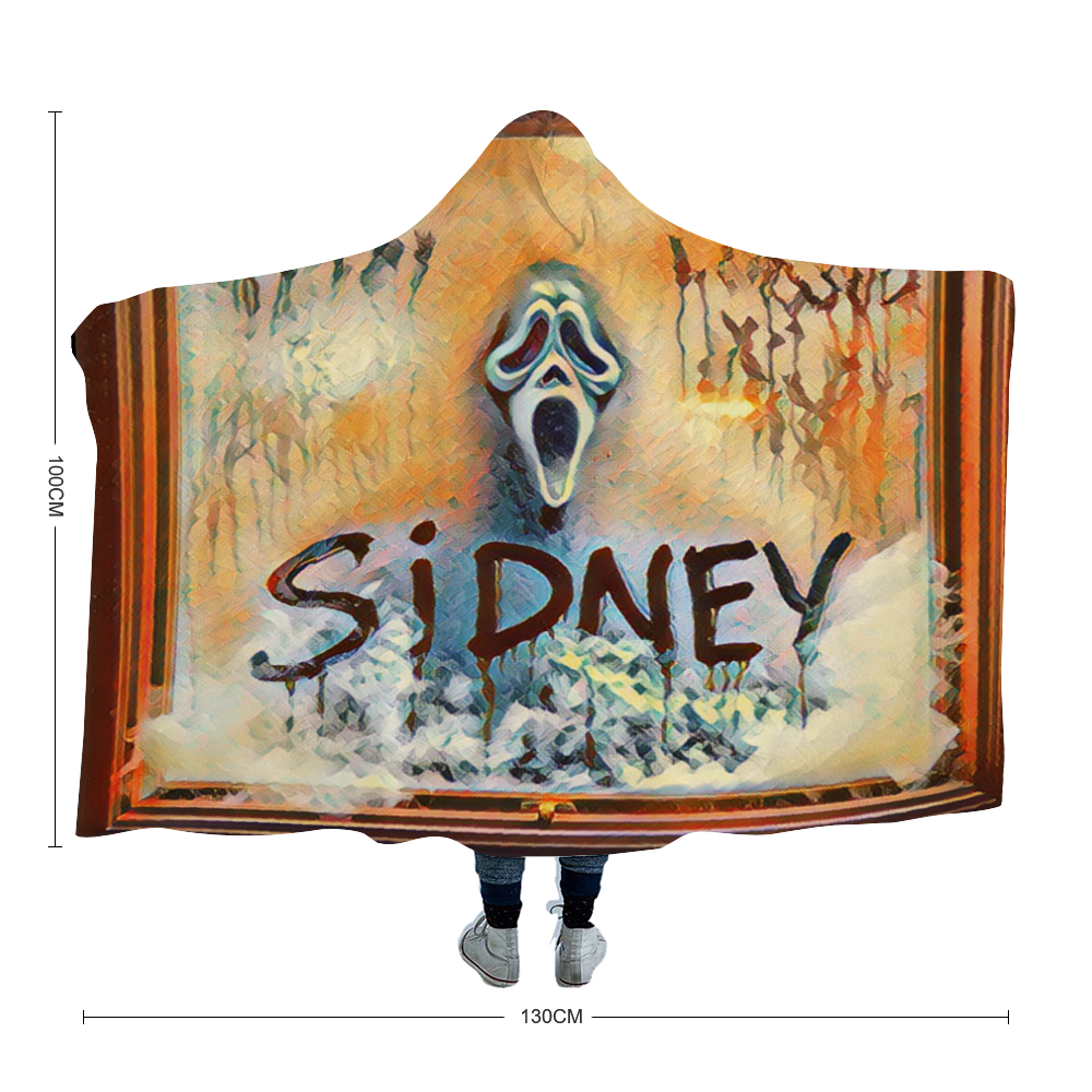 Custom Fleece Hooded Blankets Oversized Hooded blankets for adults