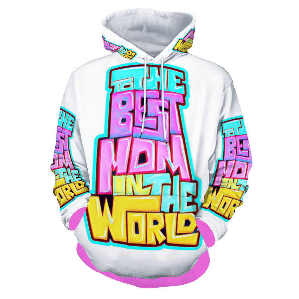 Customizable Unisex All Over Print Plush Hoodies with Pockets