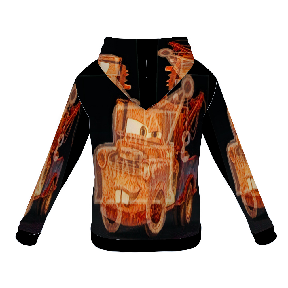 Customizable Unisex All Over Print Plush Hoodies with Pockets