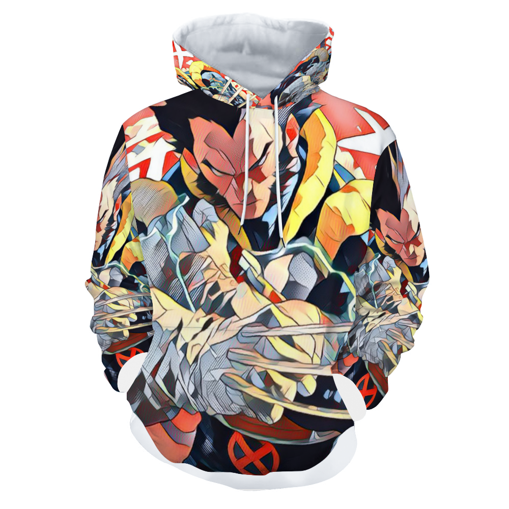 Customizable Unisex All Over Print Plush Hoodies with Pockets