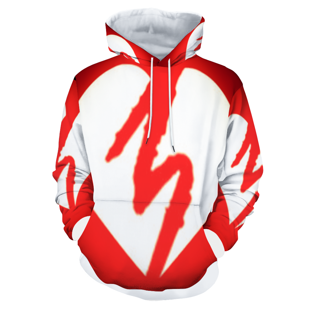 Customizable Unisex All Over Print Plush Hoodies with Pockets