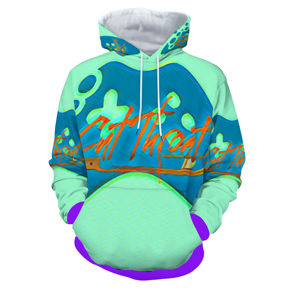 Customizable Unisex All Over Print Plush Hoodies with Pockets