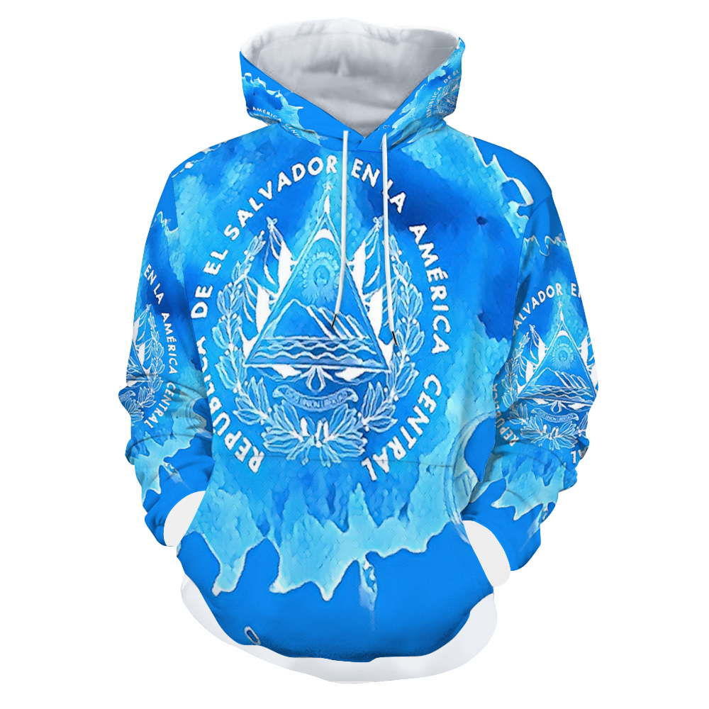 Customizable Unisex All Over Print Plush Hoodies with Pockets