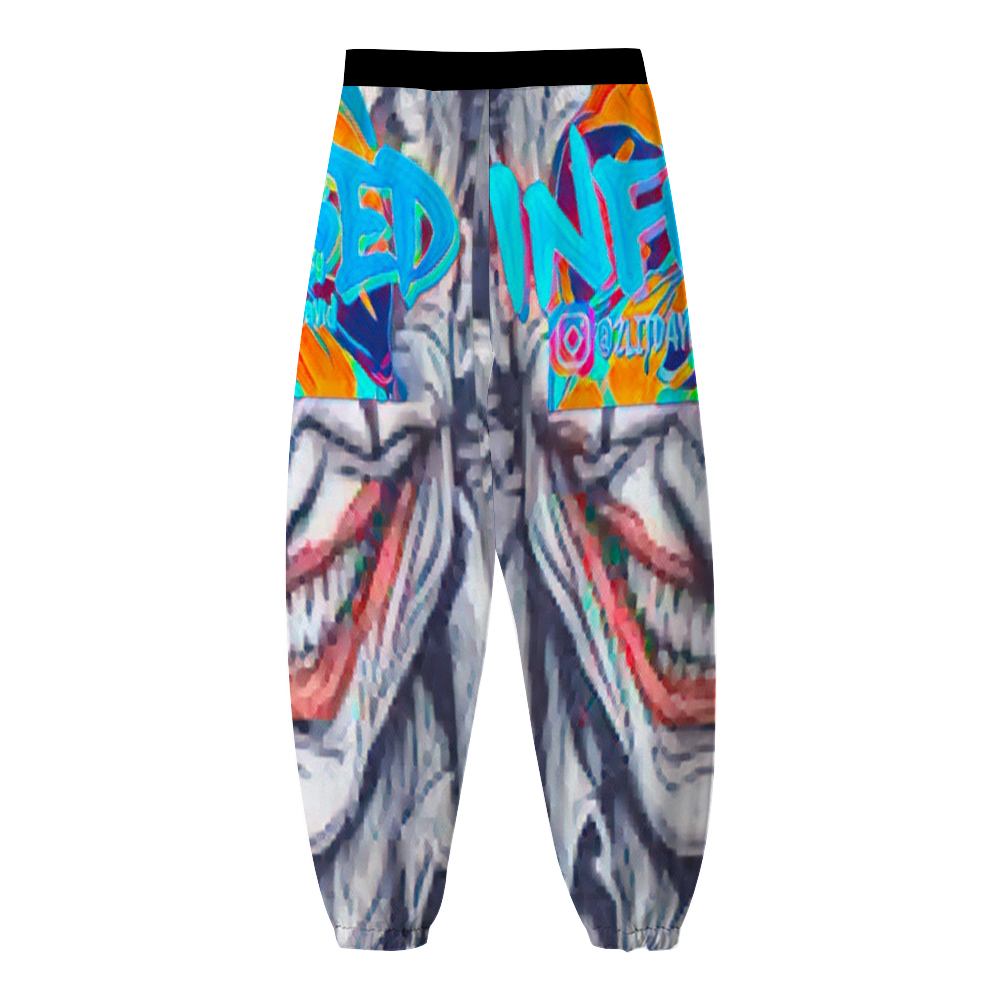 Custom Unisex All Over Print Long Casual Baggy Jogger Pants