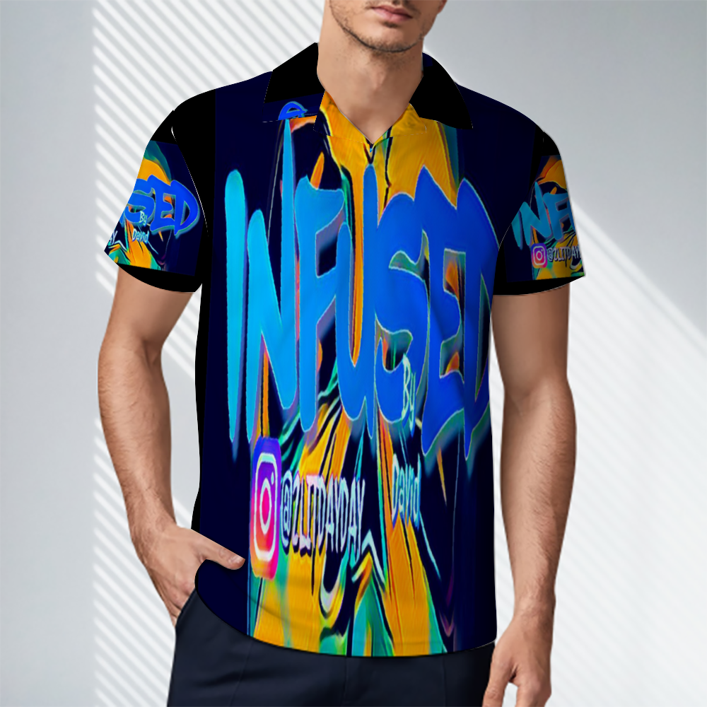 Custom All Over Print POLO Shirt Men's Classic Shirt Tees