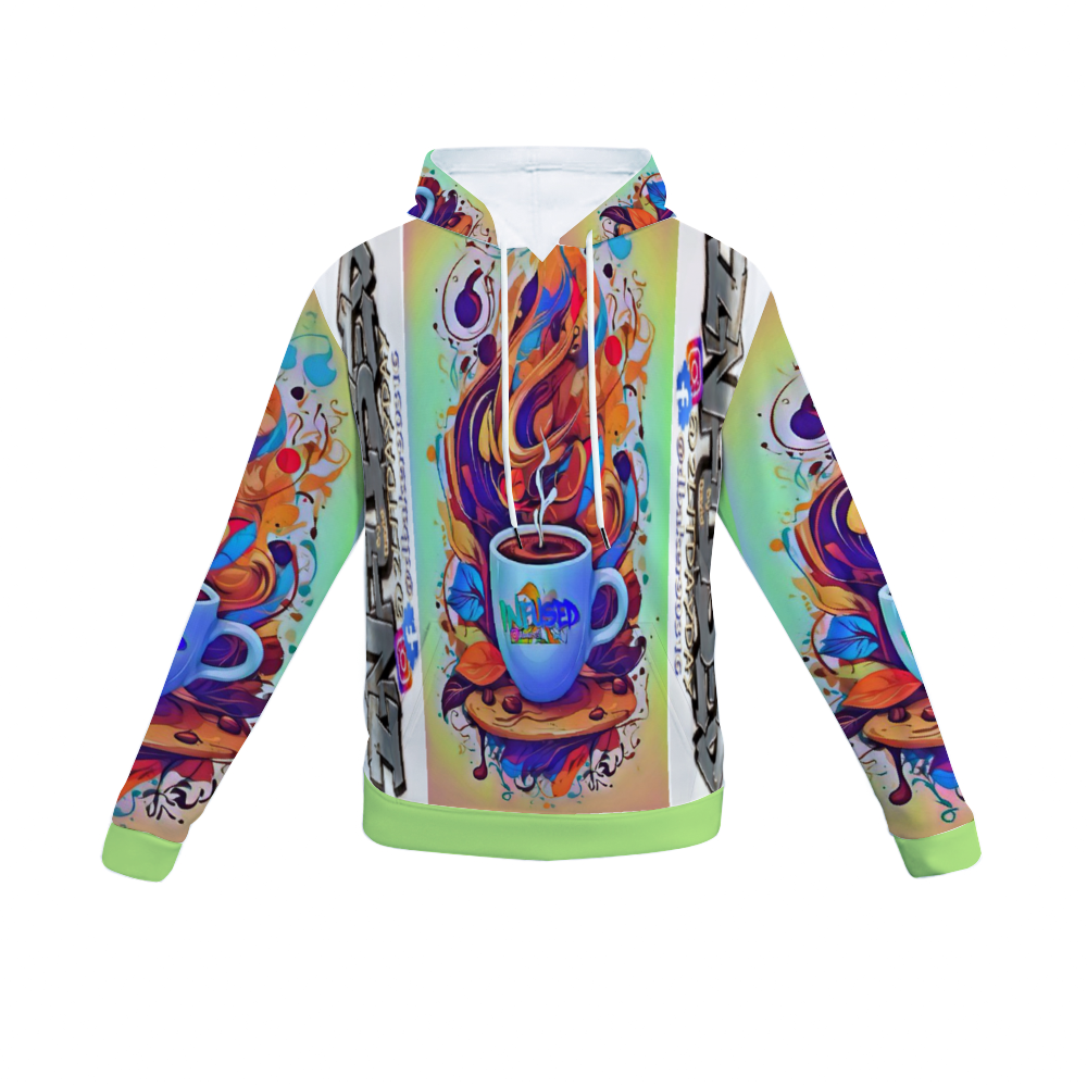 Custom Hoodies Unisex All Over Print Hoodie with Pockets