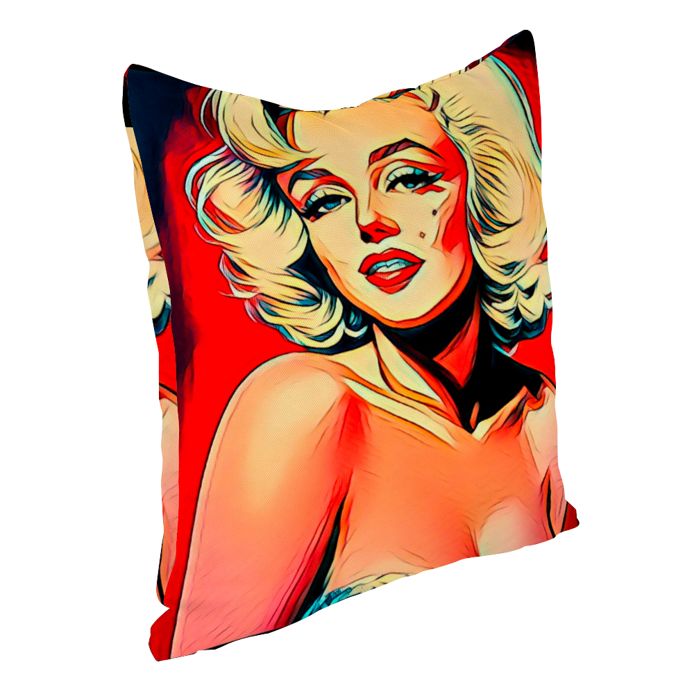 Custom Multisize Cotton Polyester Pillowcases 2 Sides Same Design