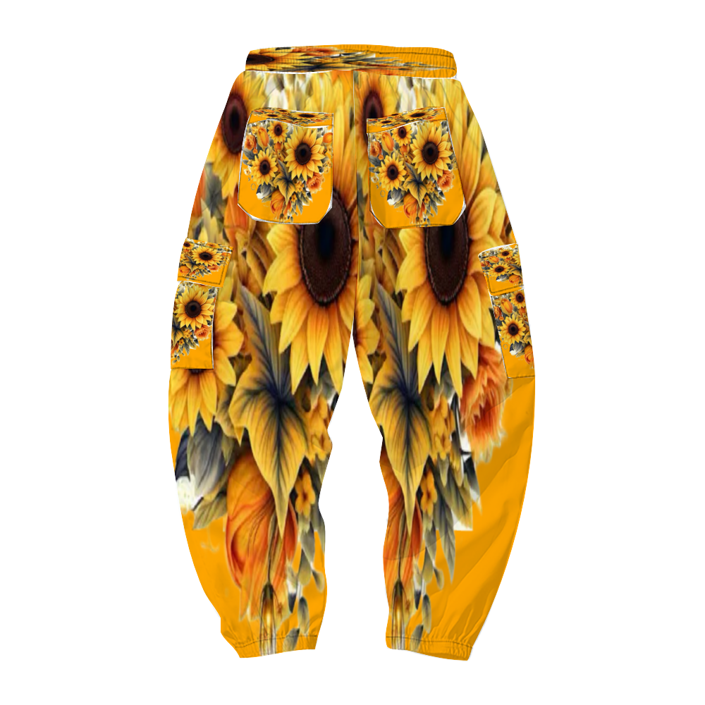 Custom Unisex All Over Print Long Casual Baggy Jogger Pants