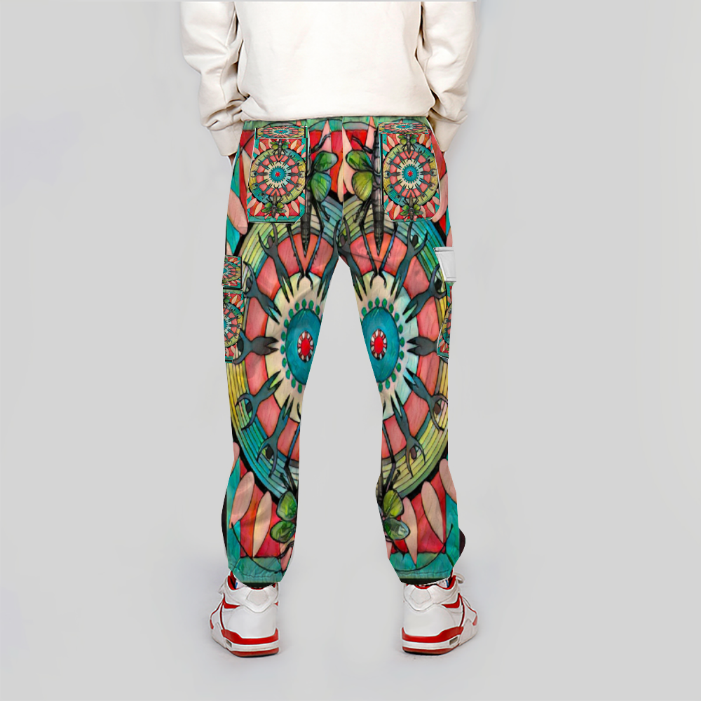 Custom Unisex All Over Print Long Casual Baggy Jogger Pants