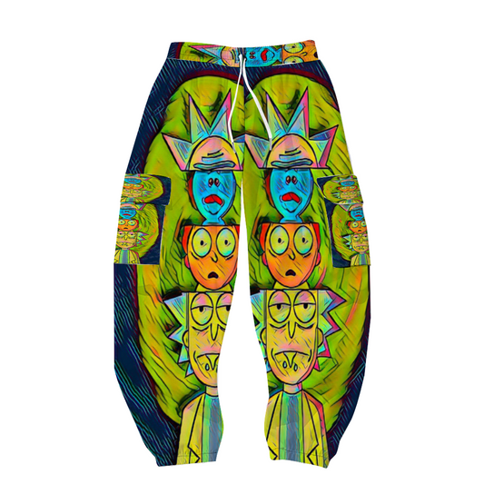 Custom Unisex All Over Print Long Casual Baggy Jogger Pants