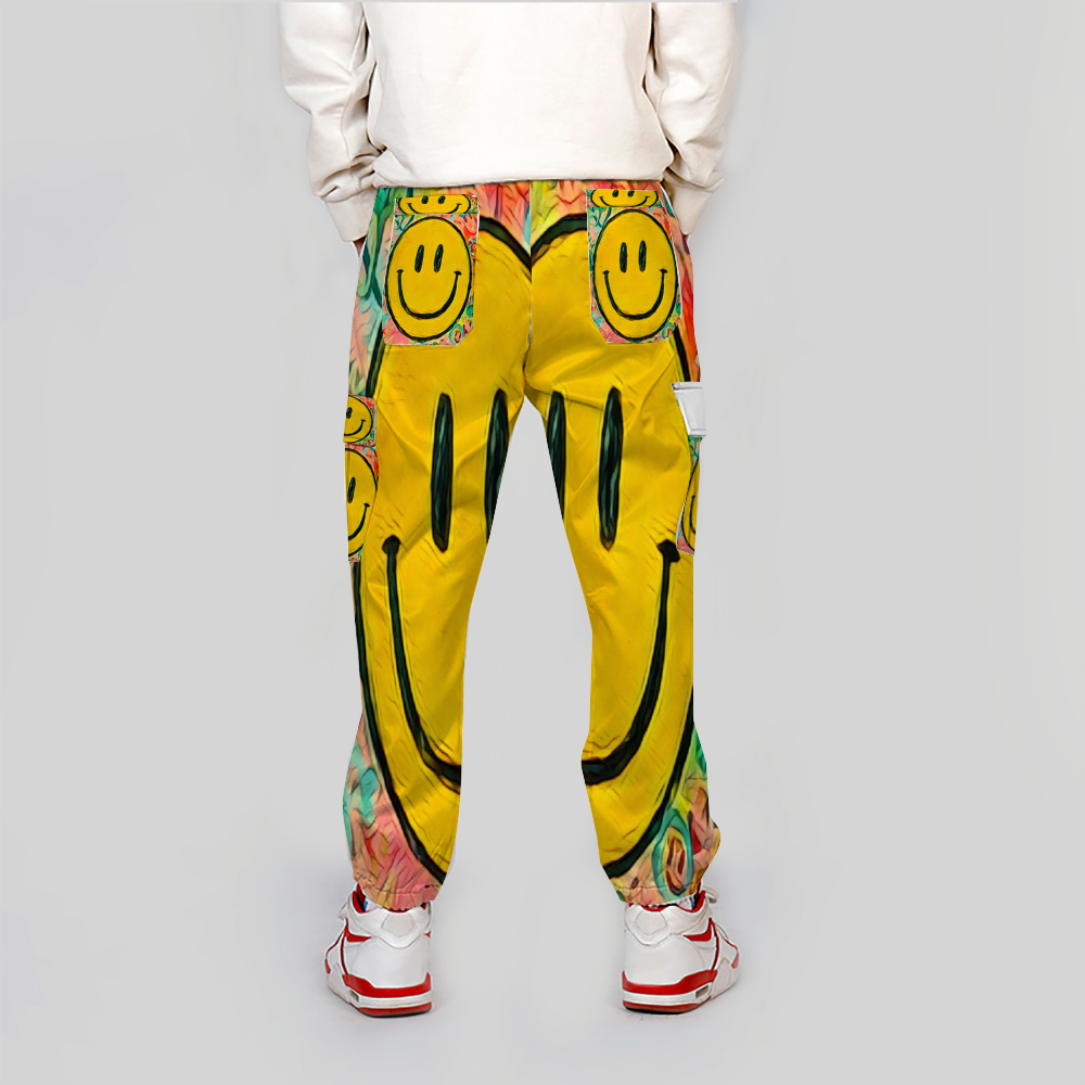 Custom Unisex All Over Print Long Casual Baggy Jogger Pants