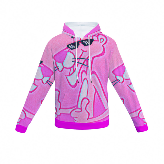 Customizable Unisex All Over Print Plush Hoodies with Pockets