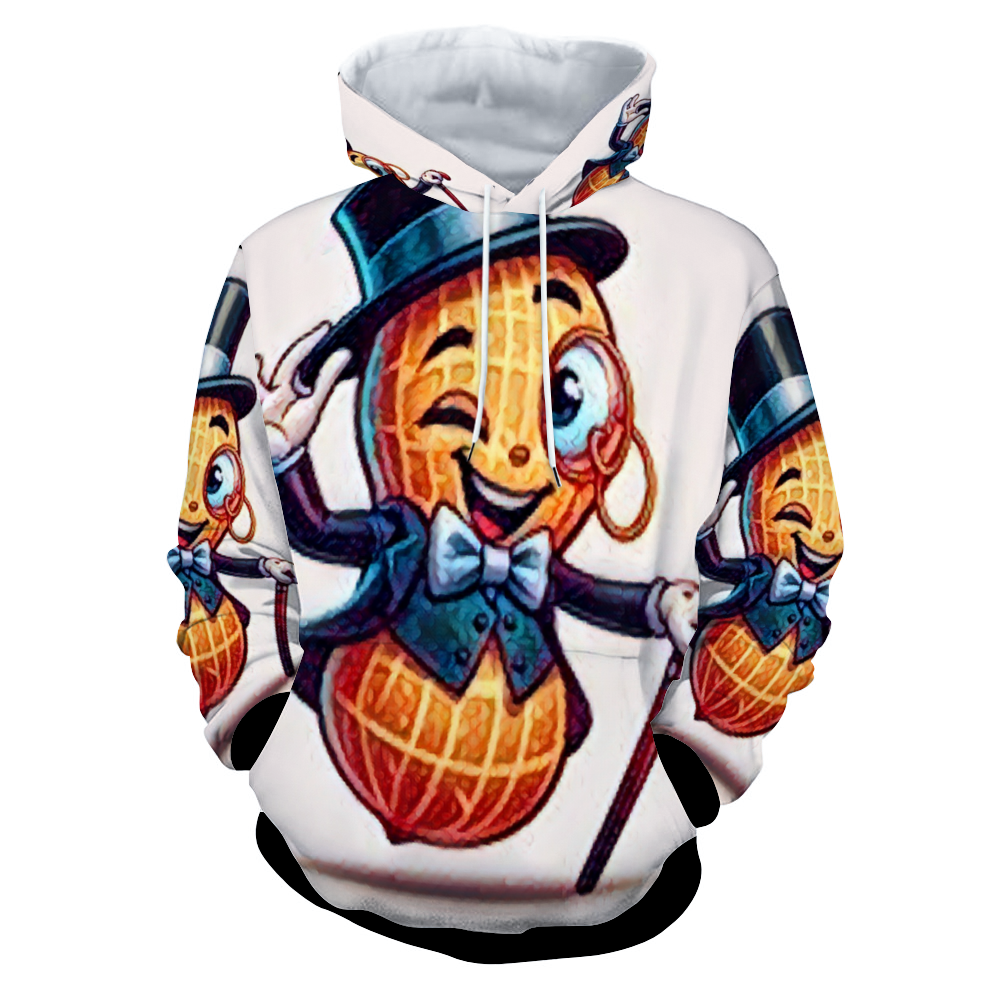 Customizable Unisex All Over Print Plush Hoodies with Pockets