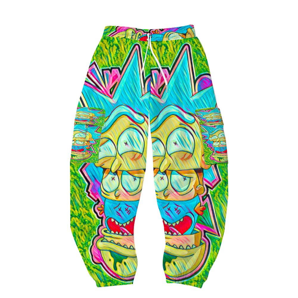 Custom Unisex All Over Print Long Casual Baggy Jogger Pants