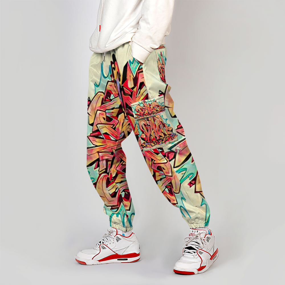 Custom Unisex All Over Print Long Casual Baggy Jogger Pants