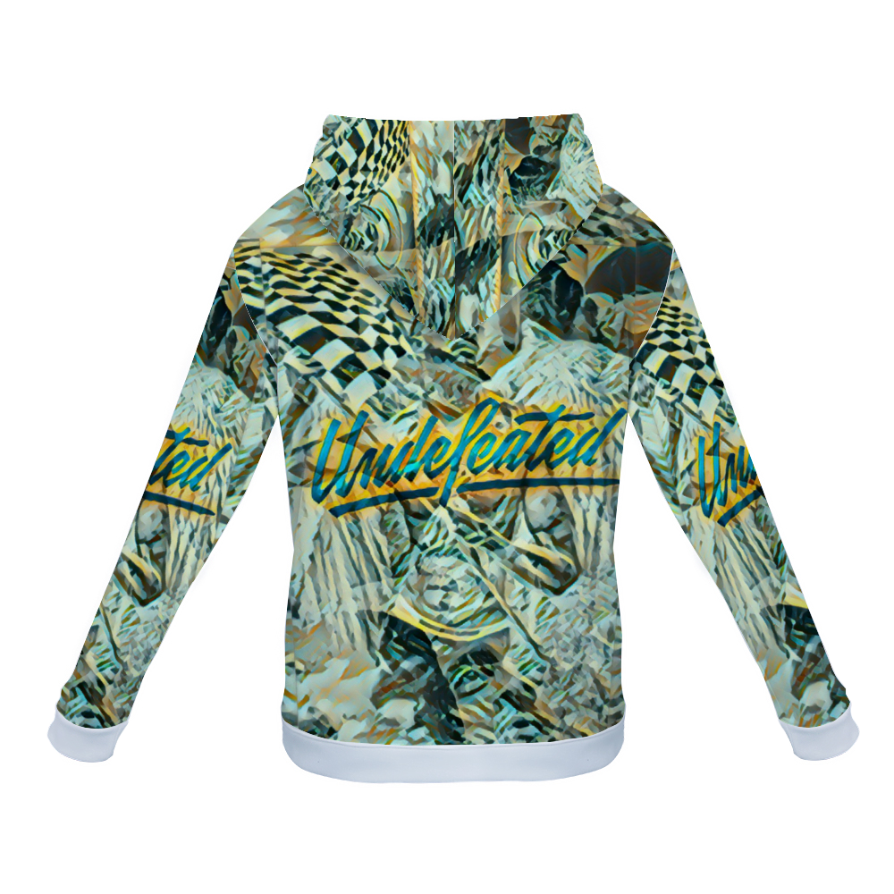 Customizable Unisex All Over Print Plush Hoodies with Pockets