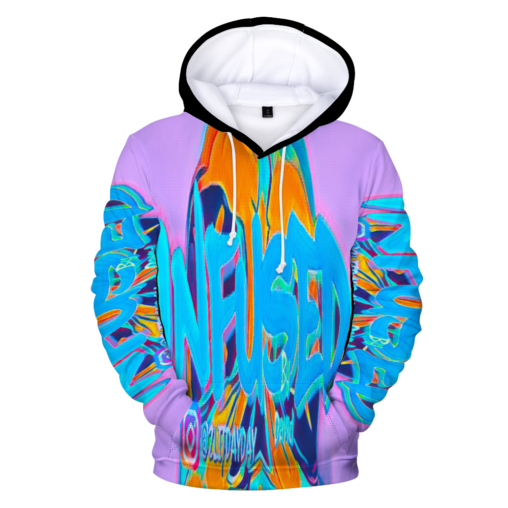 Custom Hoodies Unisex All Over Print Plush Hoodies with Pockets